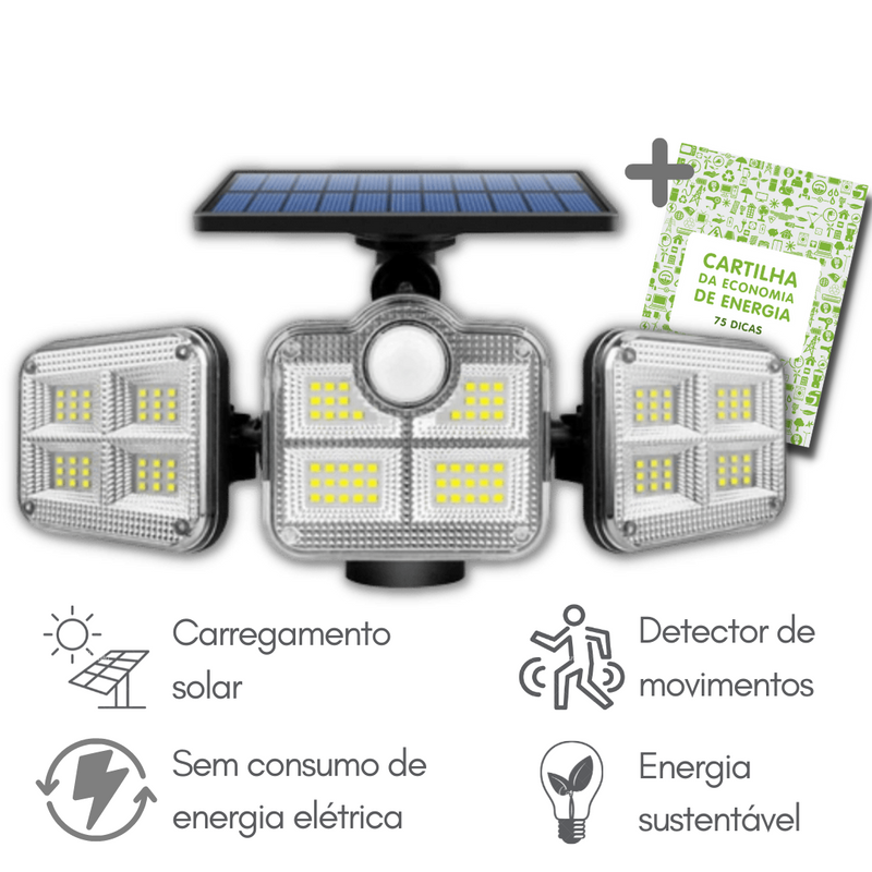 Luminária Externa de Luz Solar VI