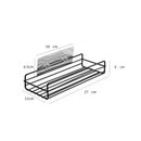 Prateleiras Suporte Com Alto Adesivos Para Parede Banheiro Cozinha lavanderia Shampoo E Sabonete