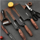 Conjunto De Facas Inox 6/9 Peças Antiaderente