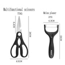 Conjunto De Facas Inox 6/9 Peças Antiaderente