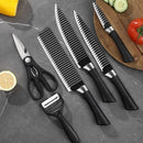 Conjunto De Facas Inox 6/9 Peças Antiaderente