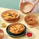Papel Forro Air Fryer Antiaderente Forma Antiaderente Descatavel