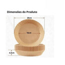 Papel Forro Air Fryer Antiaderente Forma Antiaderente Descatavel