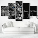 Quadro Decorativo Mosaico Leão de Juda