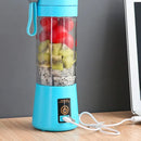 Mini Liquidificador Elétrico USB 6 Lâminas